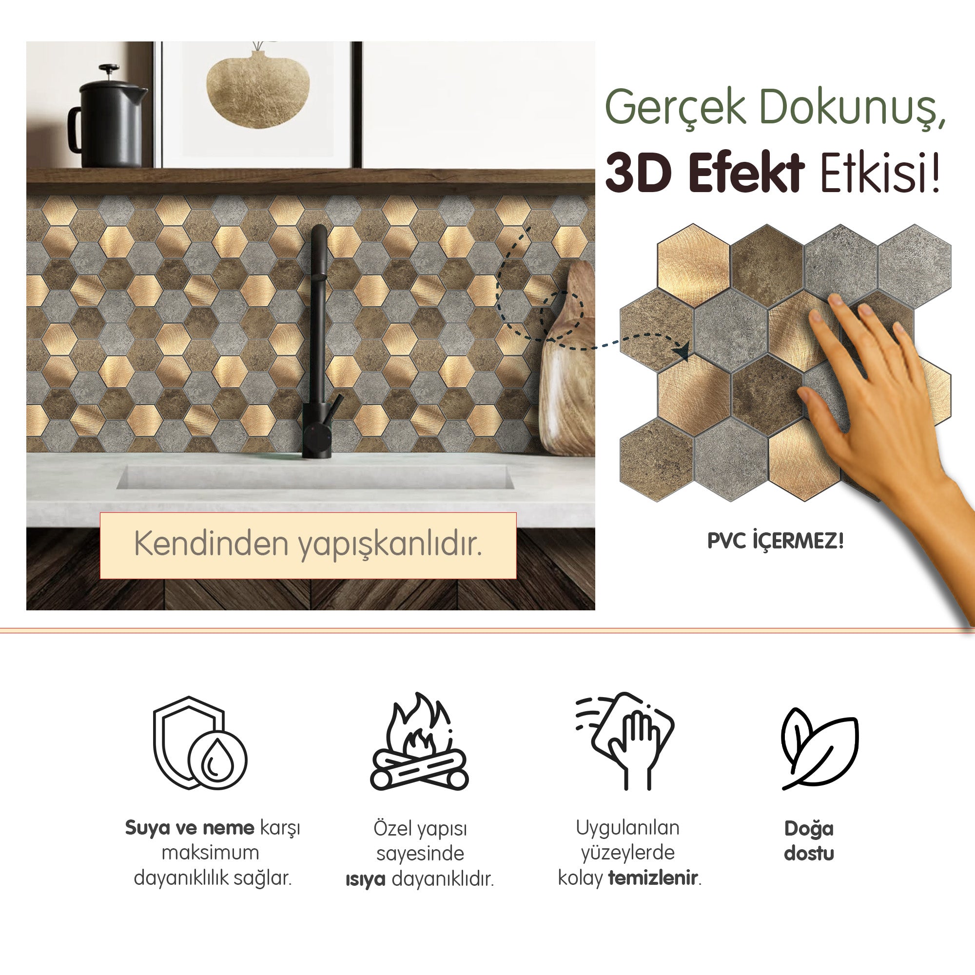Cosmos XL - Gri Kahve Altın