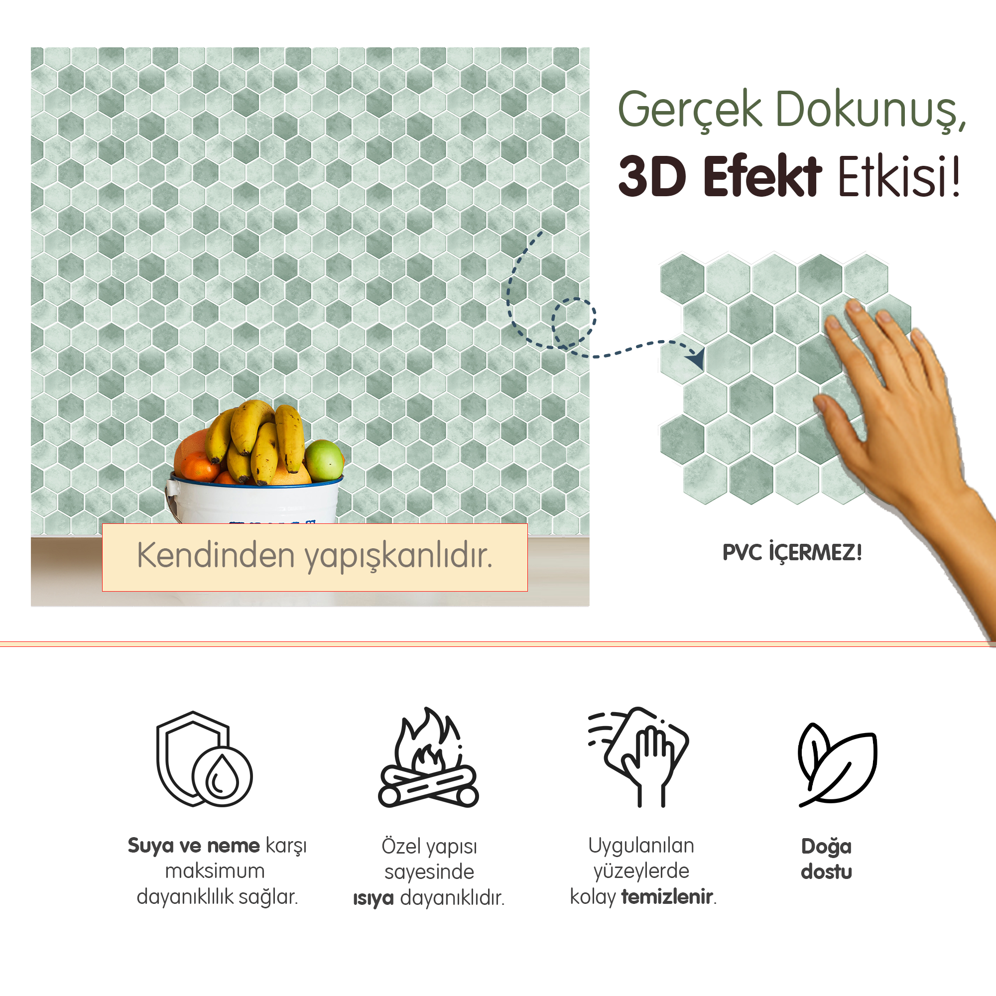 Honeycomb - Nil Yeşili