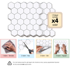 Honeycomb - Beyaz