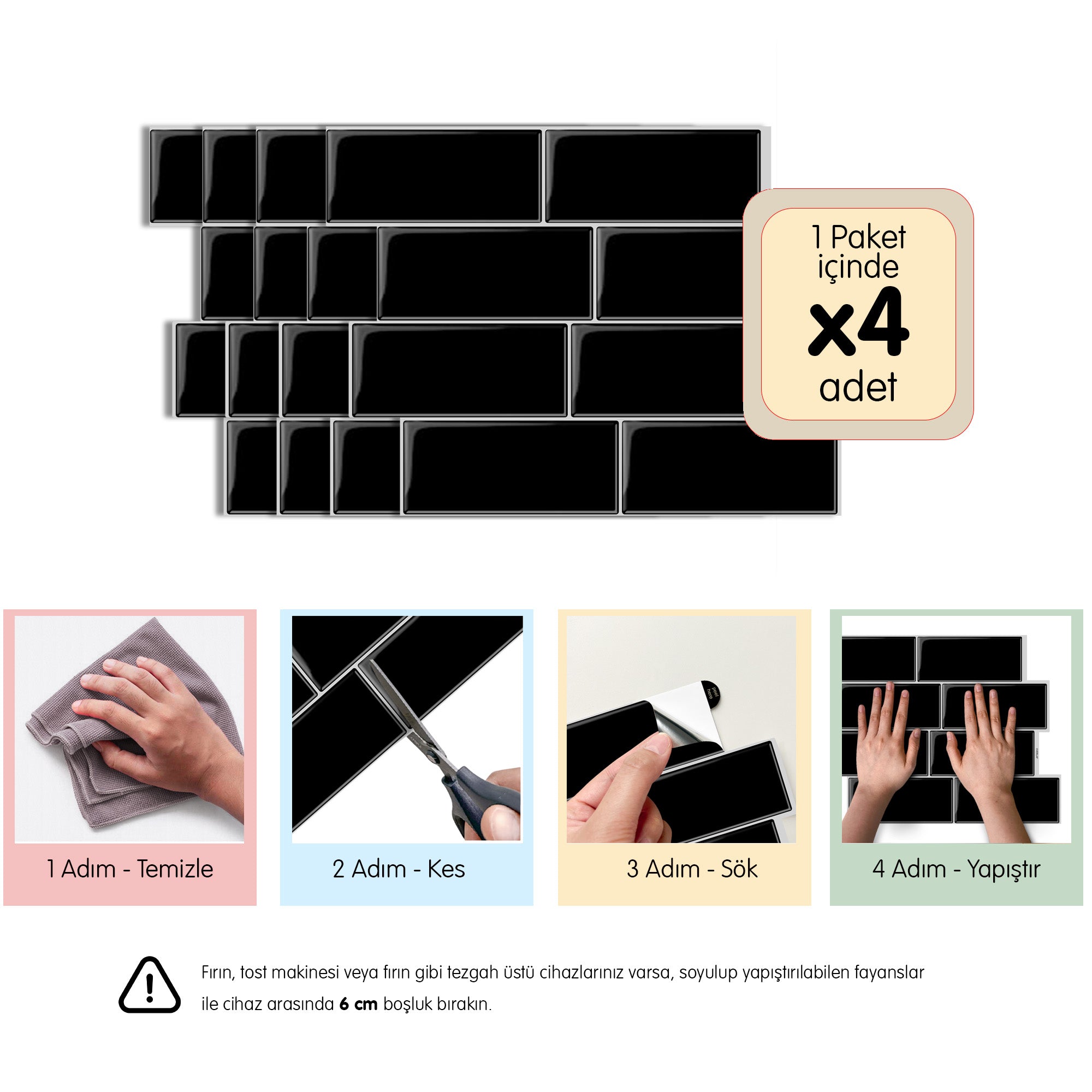 Brick - Siyah