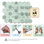 Honeycomb - Nil Yeşili