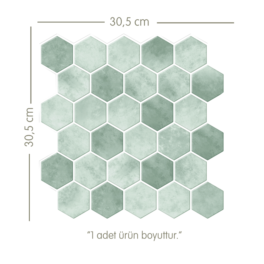 Honeycomb - Nil Yeşili