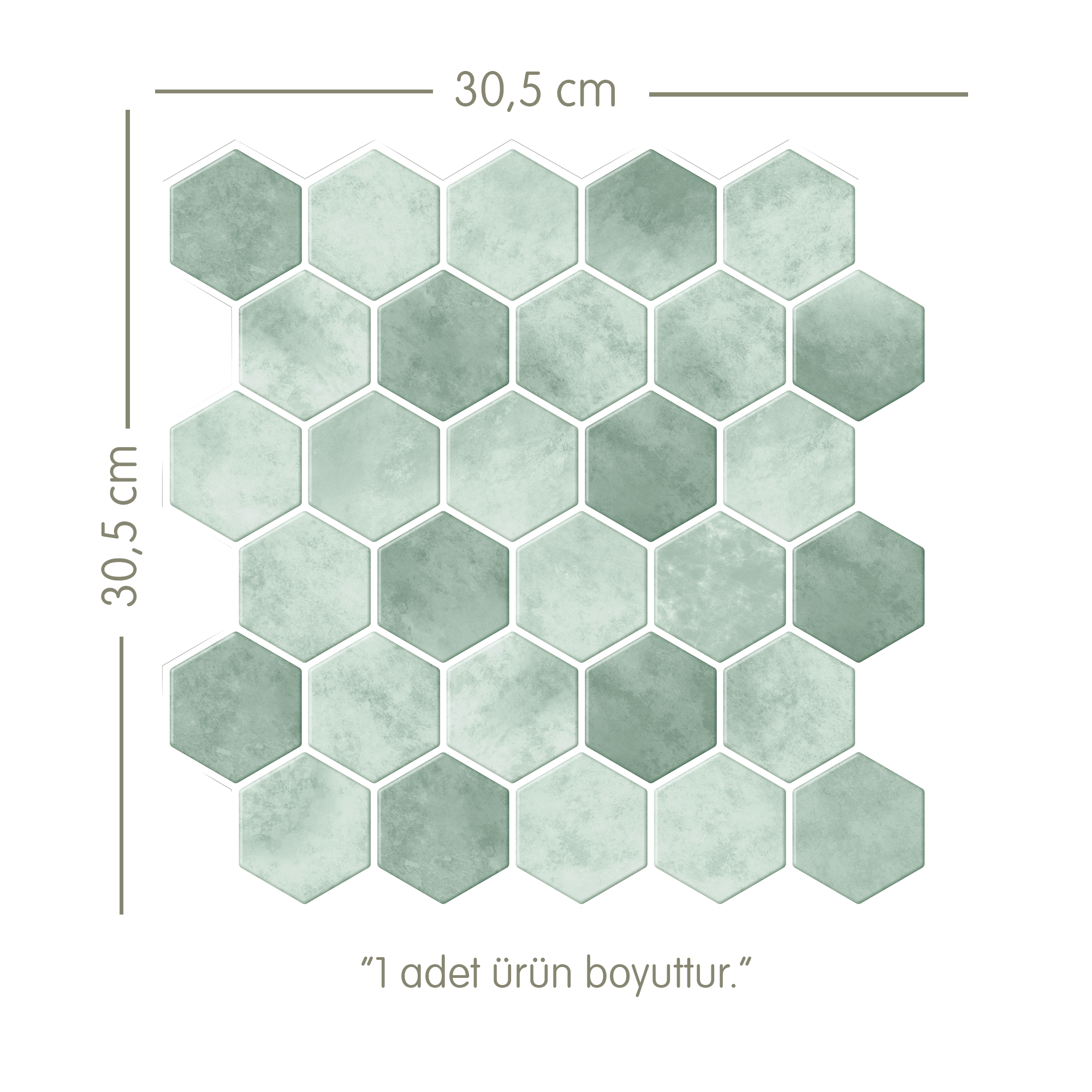 Honeycomb - Nil Yeşili