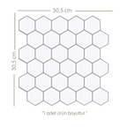Honeycomb - Beyaz